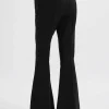 New Lavish Alice Emelie Fit & Flare Tailored Trouser In Black