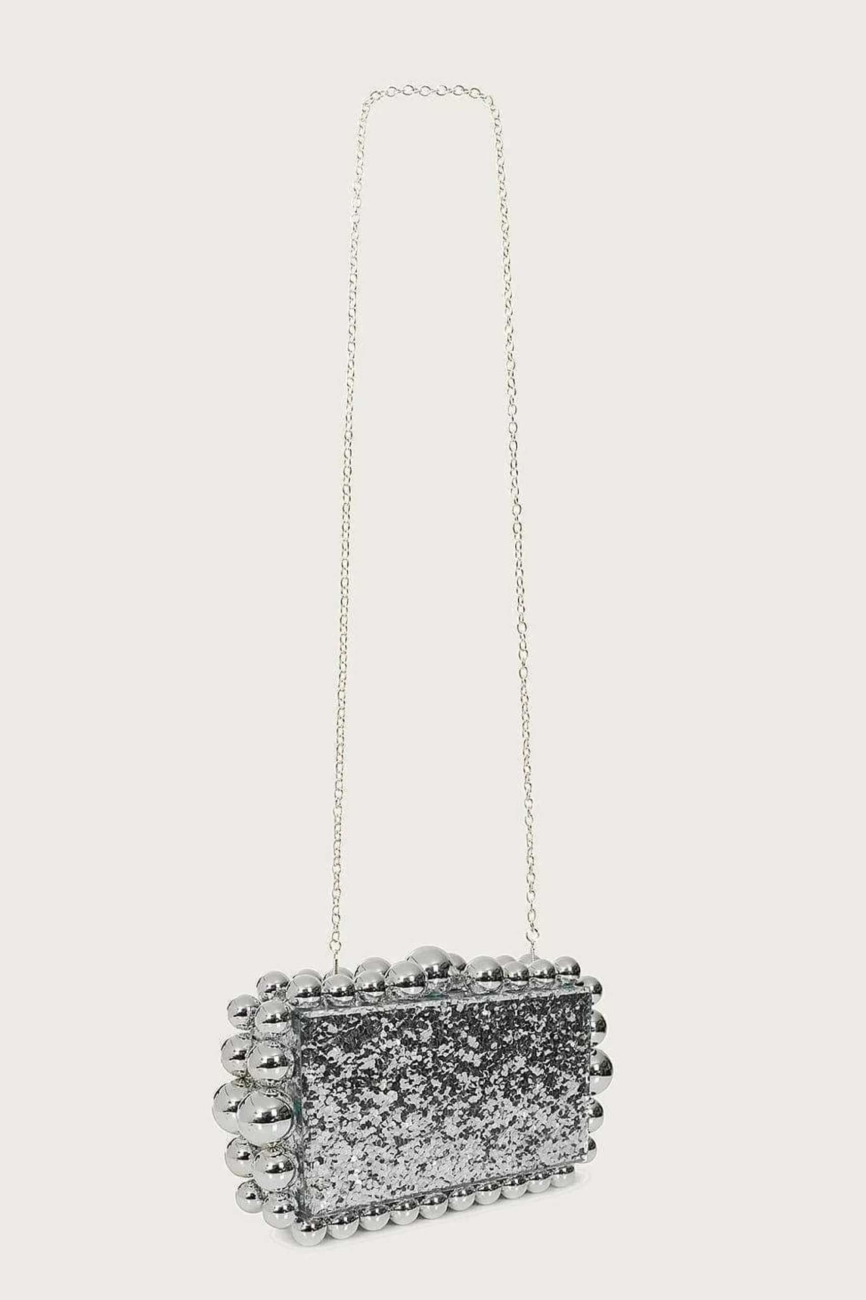 tia_marbled_faux_pearl_bo_1-1.webp Sale Lavish Alice Tia Marbled Faux Pearl Box Clutch Bag In Silver