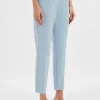 Clearance Lavish Alice Vanessa Tapered Leg Trouser In Cornflower Blue