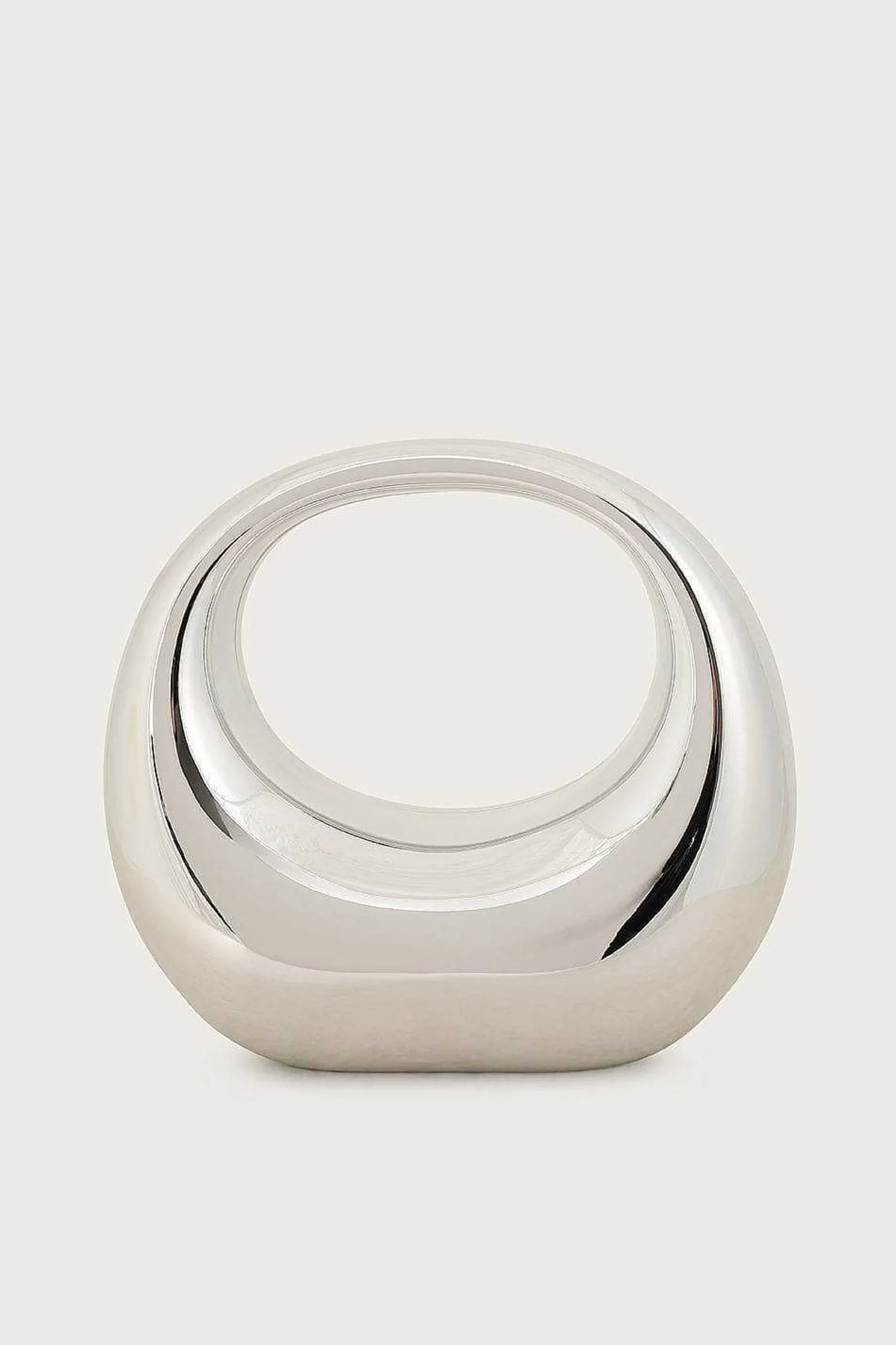 viviana_sculptural_acryli_2.webp Cheap Lavish Alice Viviana Sculptural Acrylic Clutch Bag In Silver