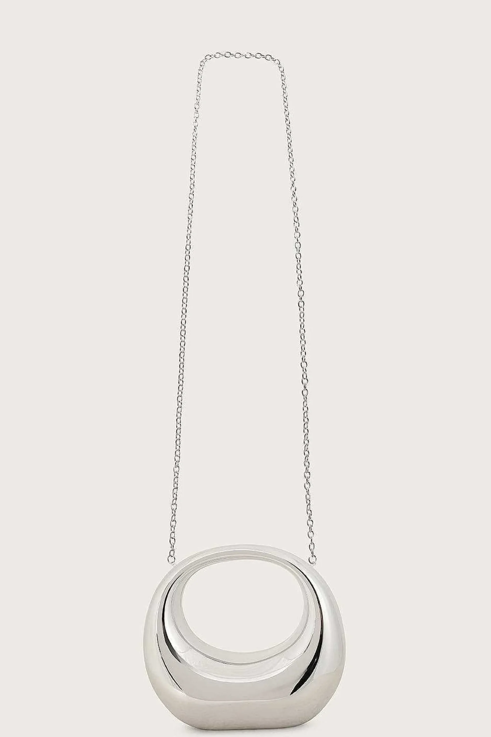 viviana_sculptural_acryli_3.webp Cheap Lavish Alice Viviana Sculptural Acrylic Clutch Bag In Silver